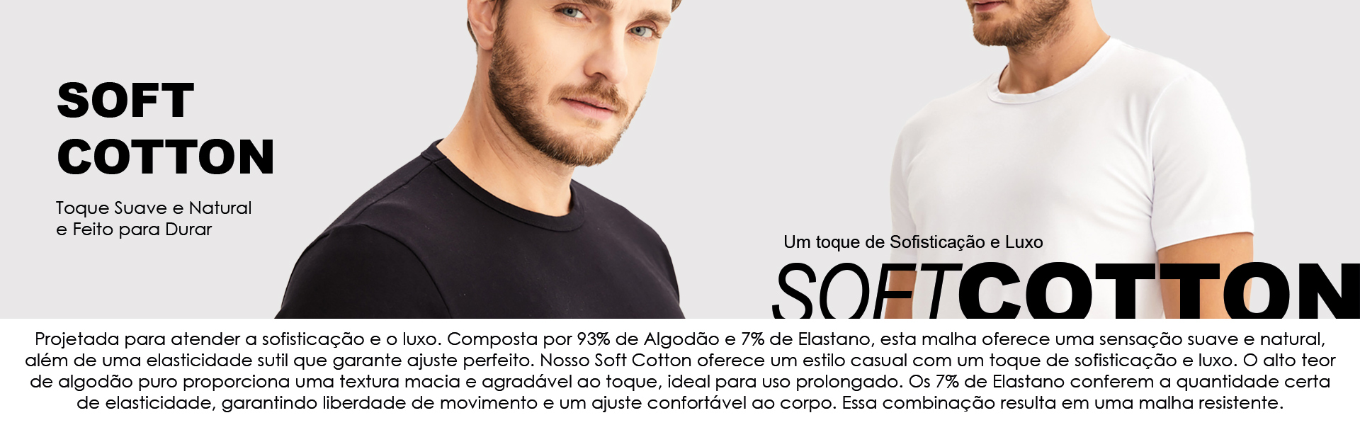 IZ Têxtil Atacado peças Lisas. Soft Cotton: Experimente o equilíbrio perfeito entre conforto e estilo com nossa Malha Soft Cotton.