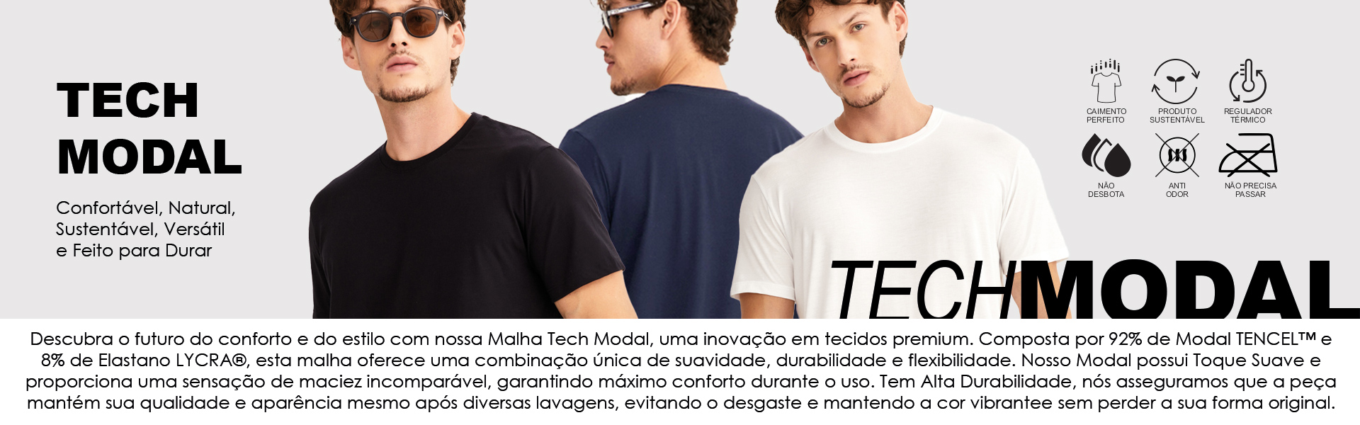 IZ Têxtil Atacado peças Lisas. Tech Modal: Descubra o futuro do conforto e do estilo com nossa Malha Tech Modal, uma inovação em tecidos premium.