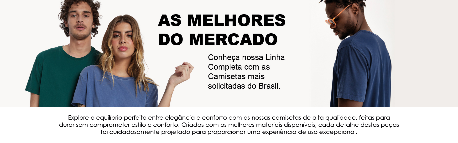 IZ Têxtil o fabricante das melhores camisetas do mercado. Conheça a linha completa com as camisetas mais solicitadas do Brasil