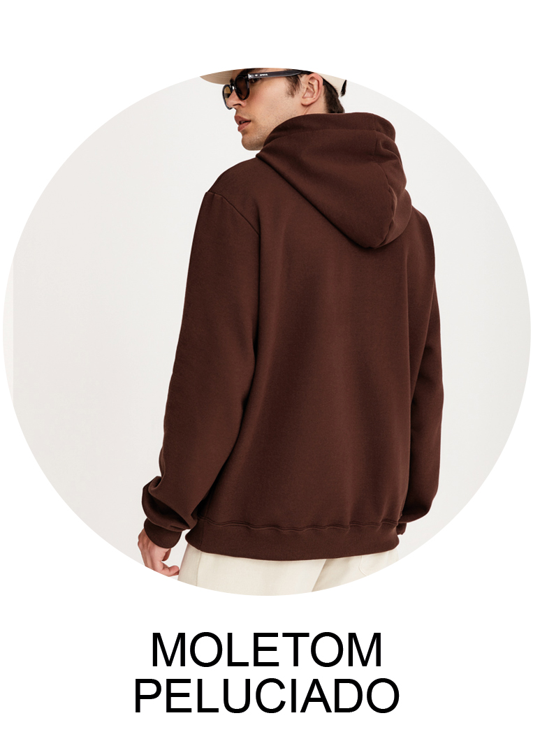 MOLETOM FELPADO