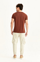 Camiseta Lisa de Algodão Nacional Masculina