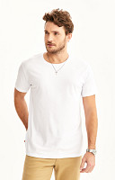 Camiseta Lisa de Algodão Nacional Masculina
