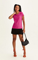 CAMISETA BABY LOOK LISA DE ALGODÃO SUSTENTÁVEL PREMIUM FEMININA