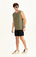 Regata Machão Estonada Lisa Premium Masculina