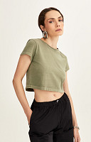 CROPPED ESTONADO LISO PREMIUM FEMININO