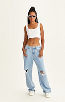 CROPPED REGATA DE RIBANA LISO DE ALGODÃO SUSTENTÁVEL PREMIUM FEMININO
