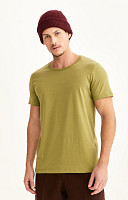 Camiseta Lisa de Algodão Nacional Masculina