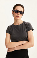 CROPPED ESTONADO LISO PREMIUM FEMININO