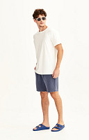 Camiseta Lisa de Algodão Sustentável Premium Masculina