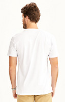 Camiseta Lisa de Algodão Nacional Masculina
