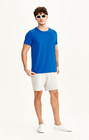 Camiseta Lisa de Algodão Nacional Masculina