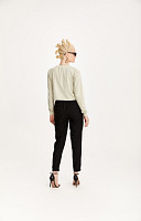 CROPPED ESTONADO LISO MANGA LONGA FEMININO PREMIUM