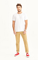 Camiseta Lisa de Algodão Nacional Masculina