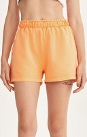 BERMUDA DE MOLETOM ESTONADA LISA PREMIUM FEMININA