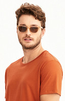 Camiseta Lisa de Algodão Nacional Masculina