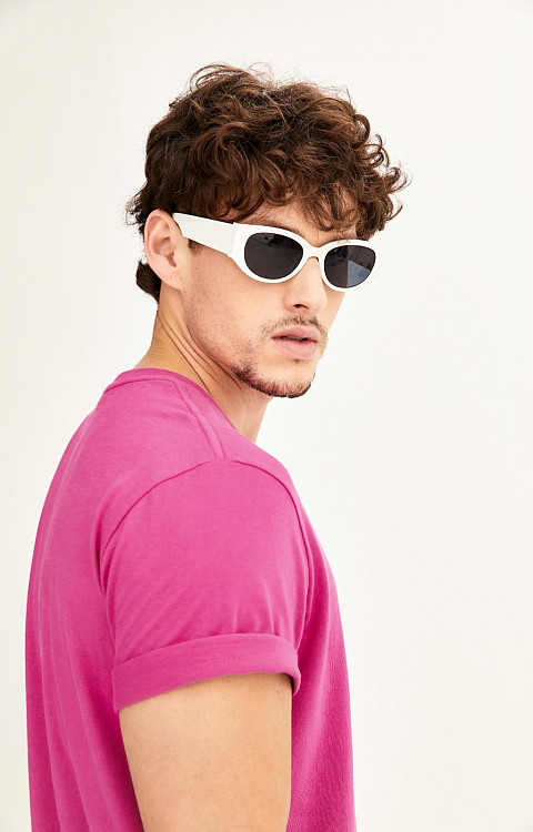CAMISETA LISA DE ALGODÃO MASCULINA PREMIUM - PROMO