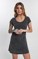 VESTIDO LISO MARMORIZADO FEMININO PREMIUM - PROMO