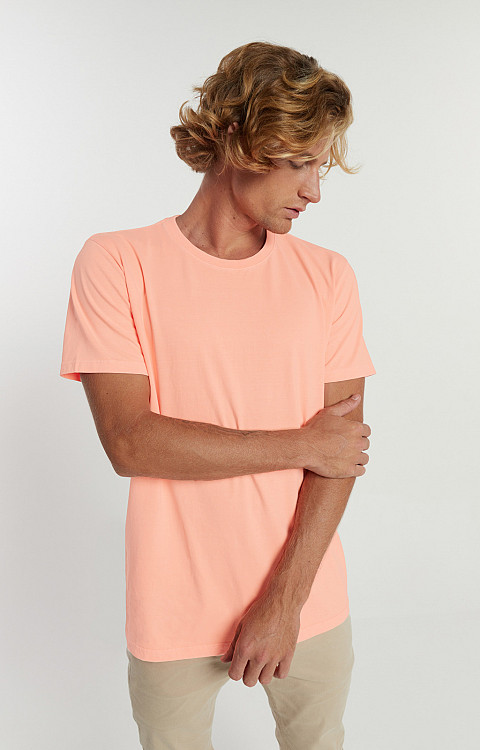 Camiseta Neon Estonada Lisa Premium Masculina