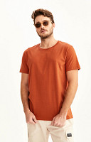 Camiseta Lisa de Algodão Nacional Masculina