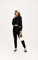 CROPPED LISO DE ALGODÃO SUSTENTÁVEL MANGA LONGA FEMININO PREMIUM