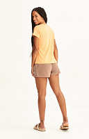 BERMUDA DE MOLETOM ESTONADA LISA PREMIUM FEMININA