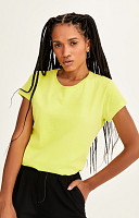 CAMISETA BABY LOOK NEON ESTONADA LISA FEMININA PREMIUM