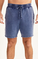 BERMUDA DE MOLETOM MARMORIZADA LISA PREMIUM MASCULINA