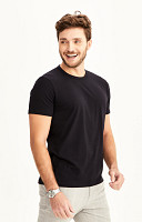 Camiseta Slim Lisa De Cotton Premium Masculina