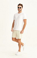 Camiseta Lisa de Algodão Sustentável Premium Masculina