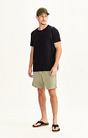 Camiseta Lisa de Algodão Nacional Masculina
