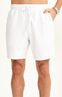 Bermuda de Moletom Lisa de Algodão Sustentável Premium Masculina