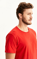 Camiseta Lisa de Algodão Nacional Masculina