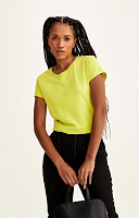 CAMISETA BABY LOOK NEON ESTONADA LISA FEMININA PREMIUM