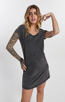 VESTIDO LISO MARMORIZADO FEMININO PREMIUM - PROMO