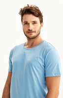 Camiseta Lisa de Algodão Nacional Masculina