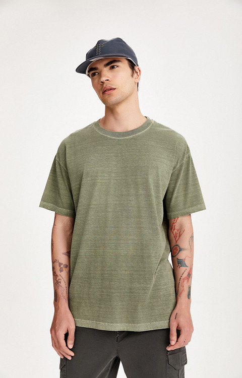 Camiseta Oversized Estonada Lisa Premium Masculina