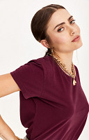 CAMISETA BABY LOOK LISA DE ALGODÃO SUSTENTÁVEL PREMIUM FEMININA