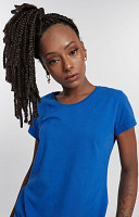 CAMISETA BABY LOOK LISA DE ALGODÃO FEMININA PREMIUM - PROMO