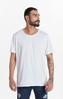 Camiseta Lisa Gola Canoa de Algodão Sustentável Premium Masculina