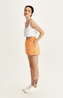 BERMUDA DE MOLETOM ESTONADA LISA PREMIUM FEMININA