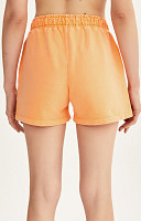 BERMUDA DE MOLETOM ESTONADA LISA PREMIUM FEMININA