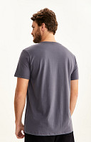 Camiseta Lisa de Algodão Nacional Masculina