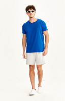 Camiseta Lisa de Algodão Nacional Masculina