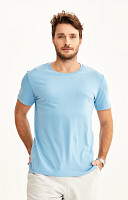 Camiseta Lisa de Algodão Nacional Masculina