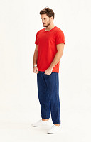 Camiseta Lisa de Algodão Nacional Masculina
