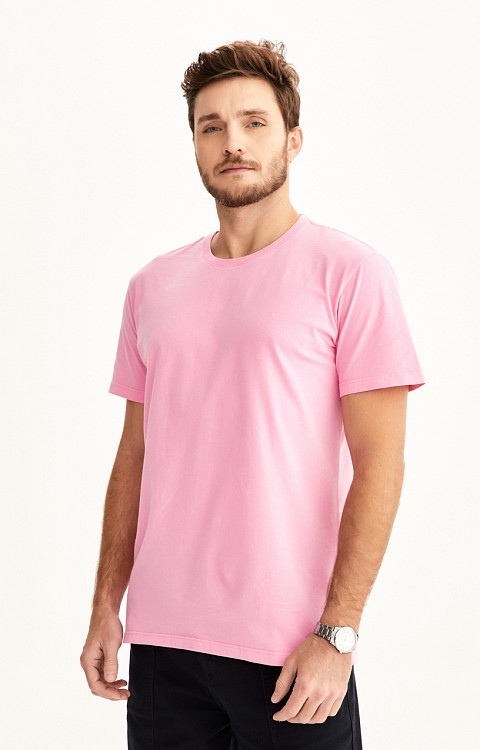 CAMISETA LISA DE ALGODÃO MASCULINA PREMIUM - PROMO