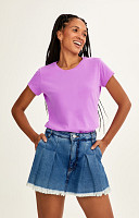 CAMISETA BABY LOOK NEON ESTONADA LISA FEMININA PREMIUM