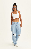 CROPPED REGATA DE RIBANA LISO DE ALGODÃO SUSTENTÁVEL PREMIUM FEMININO