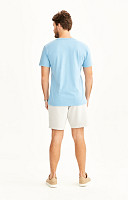 Camiseta Lisa de Algodão Nacional Masculina