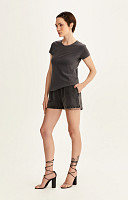 CAMISETA BABY LOOK ESTONADA LISA PREMIUM FEMININA